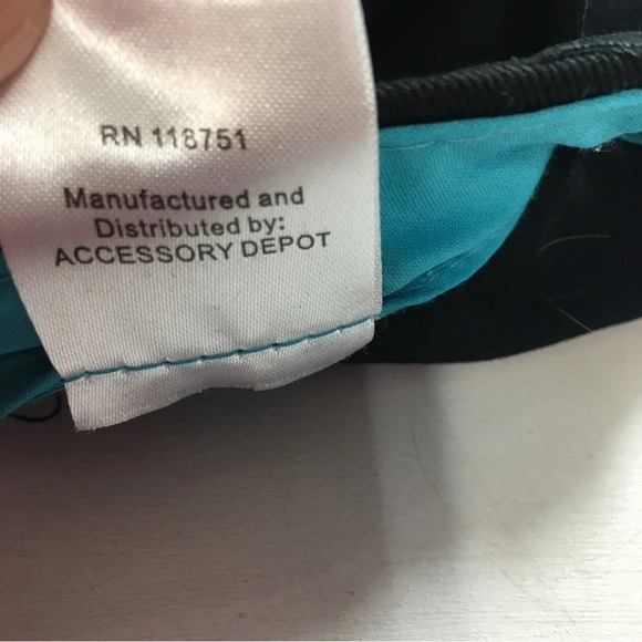 Accessory Depot Womens Baseball Cap/Hat Black with Green Geometric Shapes OSFM - Picture 5 of 5